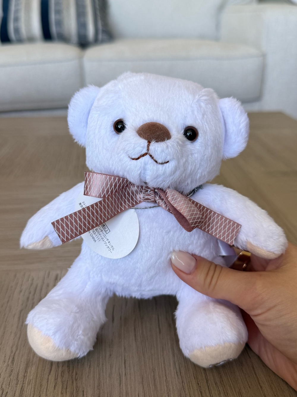 Tokyo Japan Intercontinental The Strings White Soft Teddy Bear- Exclusive! New